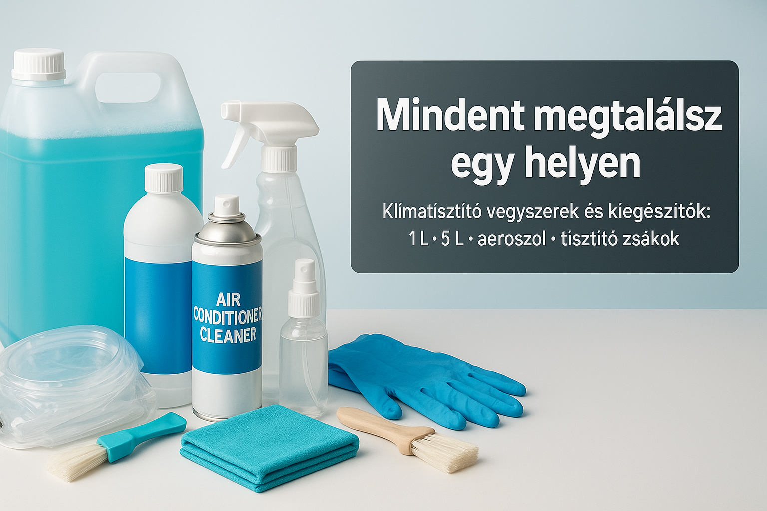 Klímatisztító vegyszerek – mindent egy helyen